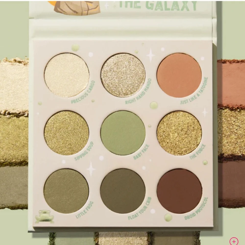 💎 ColourPop Star Wars Mandalorian The Child Eyeshadow Palette New In Box